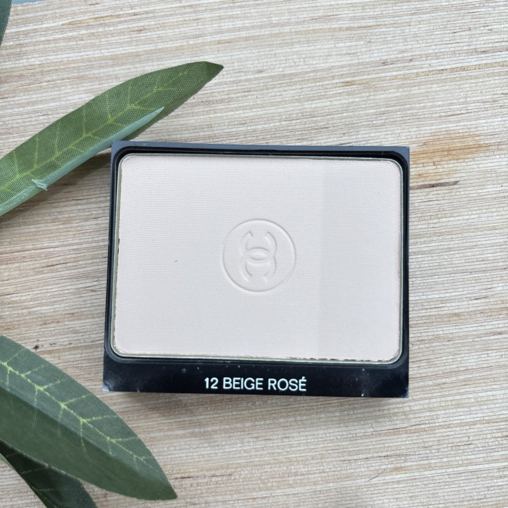 Chanel Ultra Le Teint Powder Foundation 12 Beige Rose Flawless Finish